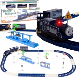 vlaková souprava s vagony, 39 dílů