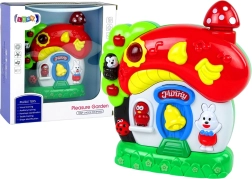 Hudební interaktivní domeček pro miminka se zvířátky