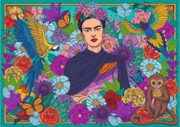 Ravensburger puzzle Frida Kahlo 1000 dílků