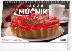 Stolní kalendář Múčniky a sladkosti 2026