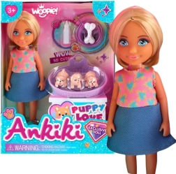 Woopie Royal panenka se štěňátky a doplňky