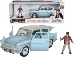 Harry Potter – kovový model Ford Anglia 1959 1:24 s figurkou