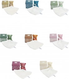 Malý plyšový medvídek s dečkou 10 cm