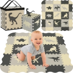 Pěnové puzzle podložka 30,5 × 30,5 cm, 35 dílů KRUZZEL