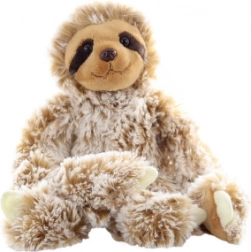 Plyšový lenochod se suchým zipem na rukou 33 cm