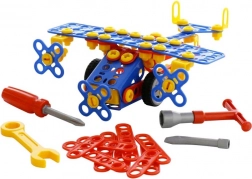 Stavebnice Mladý inženýr – letadlo, 144 dílů