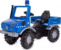 Šlapací traktor Rolly Unimog Policie s majákem