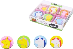 Mazací guma Jednorožec - kulatá