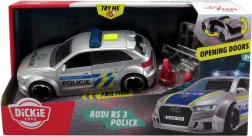 Dickie Audi RS3 česká policie se světlem a zvukem