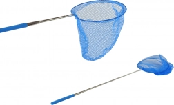 Skládací teleskopická síťka na motýly a hmyz 85 cm modrá