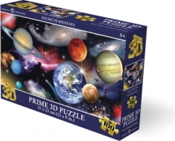 3D puzzle sluneční soustava