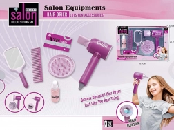 Dětská sada s fénem na baterie