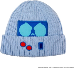 Zimní čepice Brawl Stars 8-Bit, světle modrá