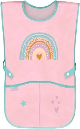 Dětská zástěra duha růžová