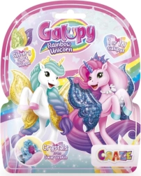Galupy Rainbow Unicorn sběratelská figurka jednorožce s křídly a krystalem Swarovski