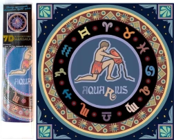 Diamantové malování 7D Vodnář 30x30 cm