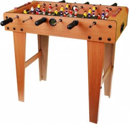 Stolní fotbálek pro děti 3+ MDF s 6 tyčemi pro fanoušky fotbalu