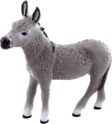 Plastová figurka osla 9 cm