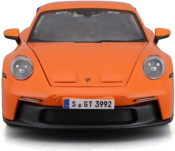 Kovové autíčko BBURAGO 1:24 PORSCHE 911 GT3 oranžové