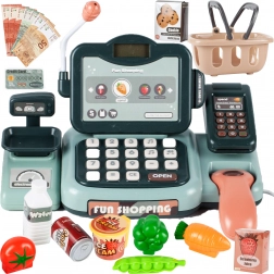 pokladna pro děti s lcd displejem, 24 dílů