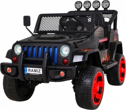 Dětské terénní auto Raptor Drifter 4x4 s plameny a MP3 LED