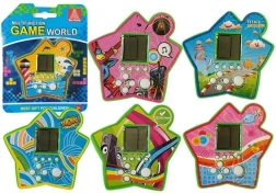 Kapesní elektronická hra tetris – hvězda, zelená