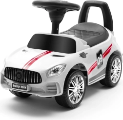 Dětské odrážedlo se zvukem BABY MIX Racer – bílé