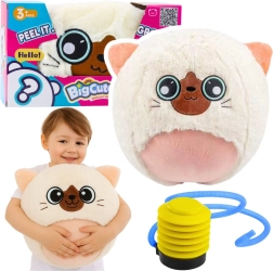 Pluszový skákací míč BIGCUTEPET koťátko 50 cm s pumpičkou