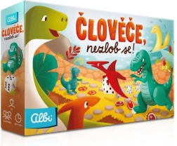 Člověče, nezlob se! dinosauři – rodinná desková hra