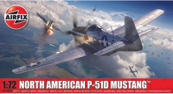 Stavebnice letounu NORTH AMERICAN P-51D MUSTANG 1/72