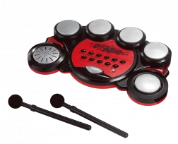 Interaktivní dětský bubnový set na baterie