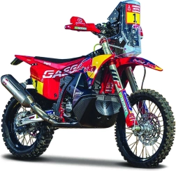 motocykl bburago 1:18 red bull ktm rally gasgas rx450f – dakar 2023