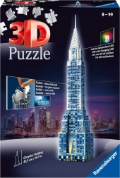 Ravensburger 3D puzzle Chrys спр를d夜 Edice s LED osветленím