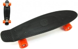 Pennyboard 60 cm s kovovými osami a nosností 90 kg – Černá