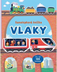 Samolepková knížka Vlaky
