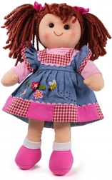 Látková panenka Melody od Bigjigs Toys 34 cm