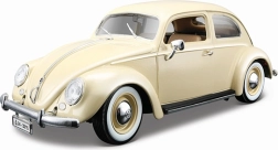 Kovový model auta 1:18 VOLKSWAGEN Beetle 1955 béžový