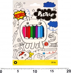 Pastelky Šestihranné 18 ks