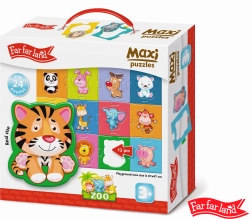Maxi Puzzle Zvířátka ze ZOO 24 dílků