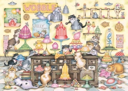Ravensburger puzzle Kočičí krámek 1000 dílků