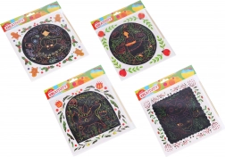 Vyškrabovací obrázek 20x20 cm