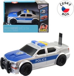 Policejní auto na baterie se světlem a zvukem