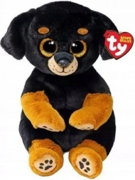 Plyšový pes rottweiler TY 15 cm