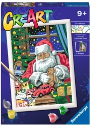 Malování podle čísel pro děti – Svatý Mikuláš CreArt