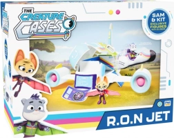 Letadlo THE CREATURE CASES s figurkami Sam a Kit