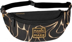 Ledvinka STARPAK Golden – textilní ledvinka s nastavitelným popruhem