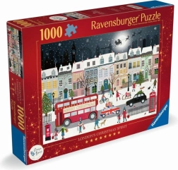Vánoční duch Londýna puzzle 1000 dílků RAVENSBURGER