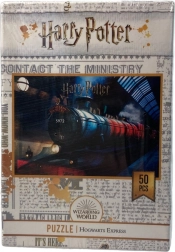 Mini puzzle harry potter 50 dílků – bradavický expres