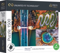 Trefl puzzle UFT Aerial Mindblow: Na konci cesty 1500 dílků