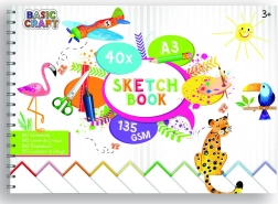 Skicák A3 40 listů 135 g/m² Creative Craft Group